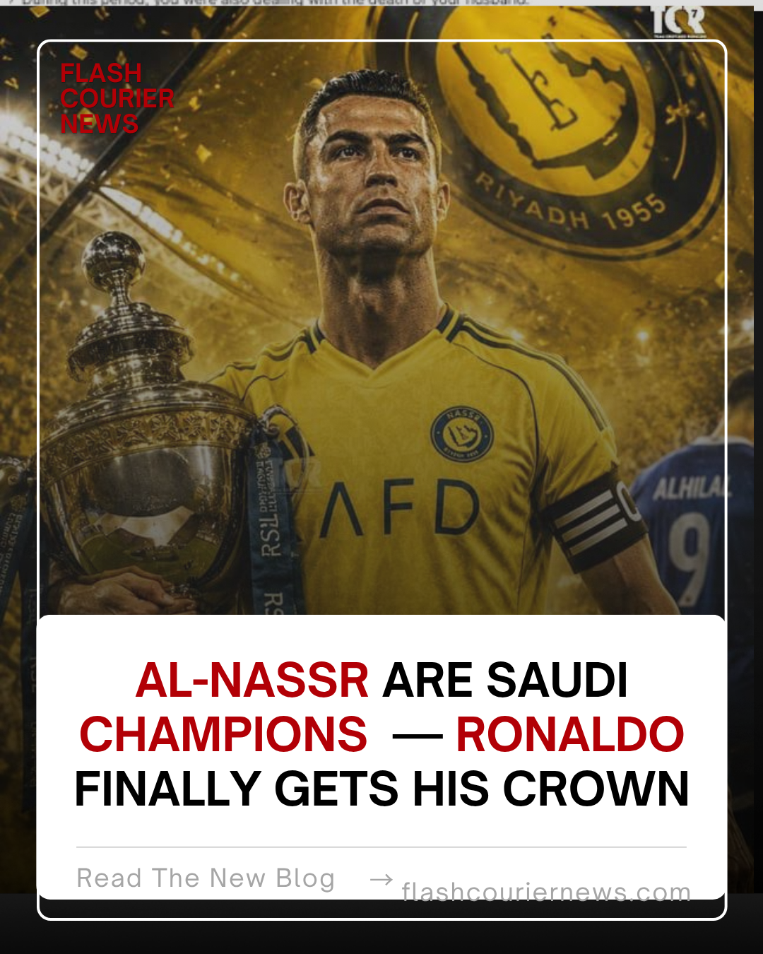Al-Nassr Are Saudi Champions