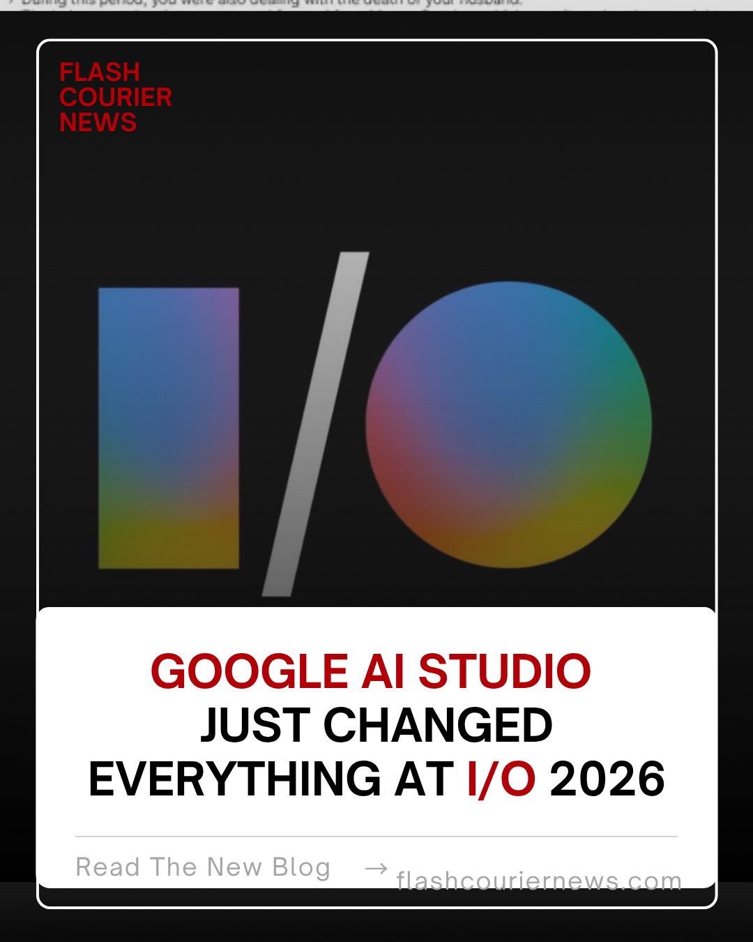 Google AI Studio Just Changed Everything at I/O 2026