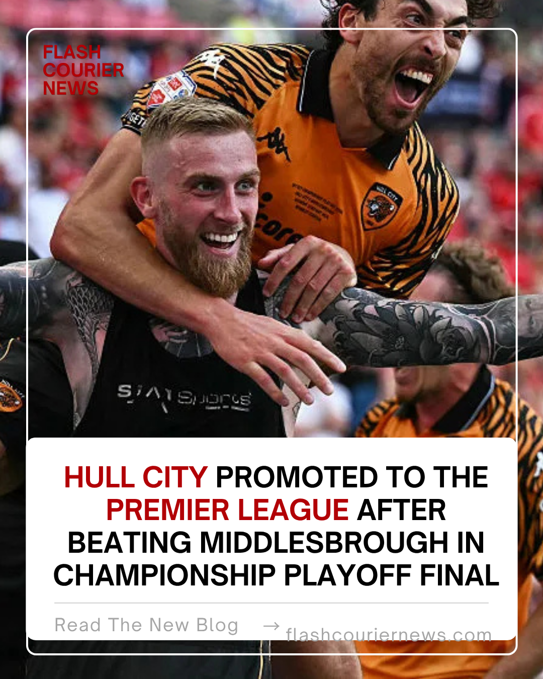 Hull City promoted to the Premier League