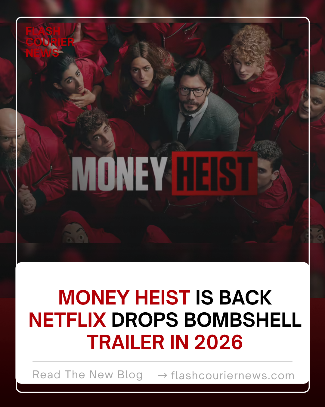 Netflix dropped a new Money Heist trailer at a massive Seville event in May 2026. Berlin Season 2 arrives May 15. Is Season 6 coming? Get the full story, trailer breakdown, and FAQs here.