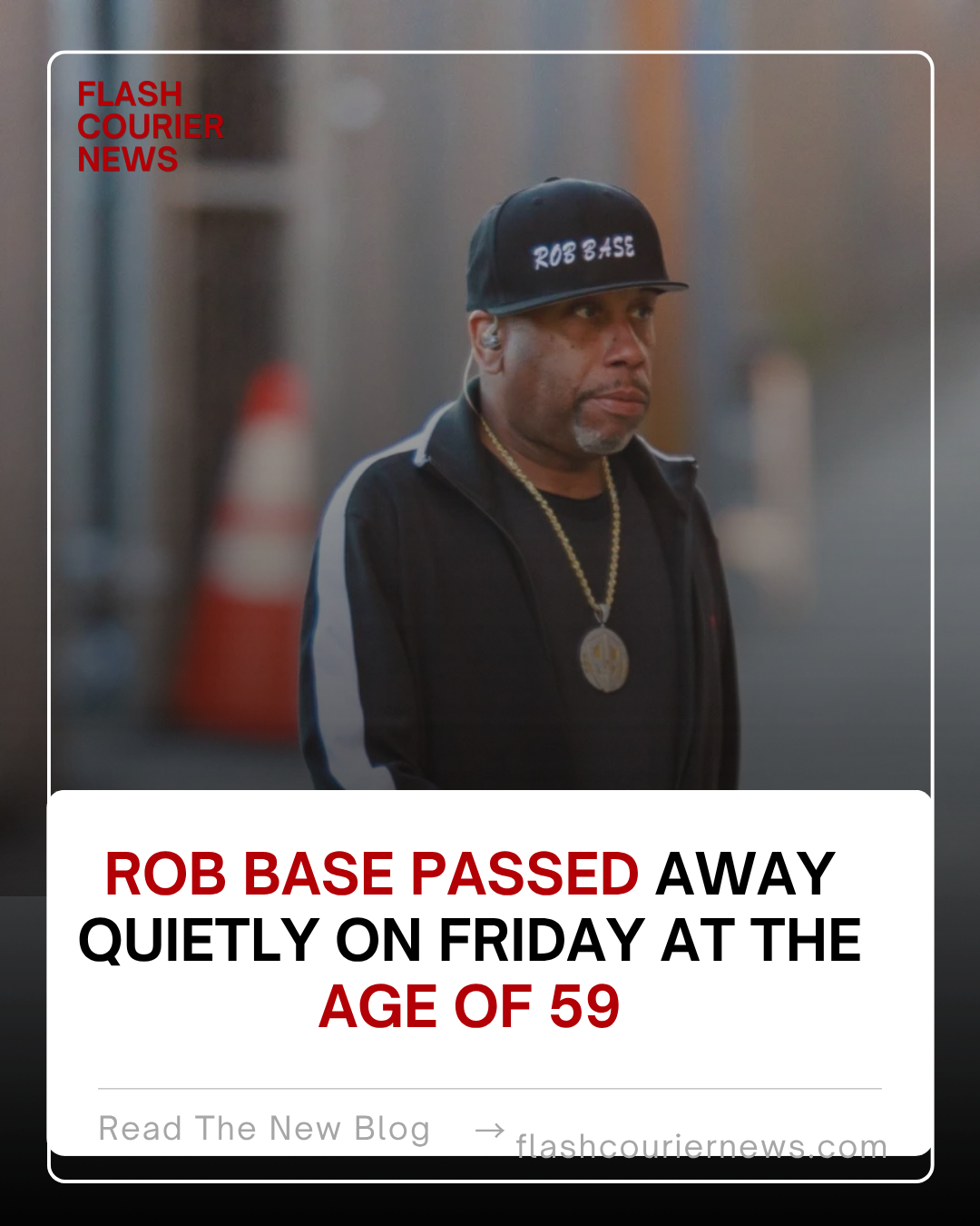 Rob Base passed away quietly on Friday at the age of 59