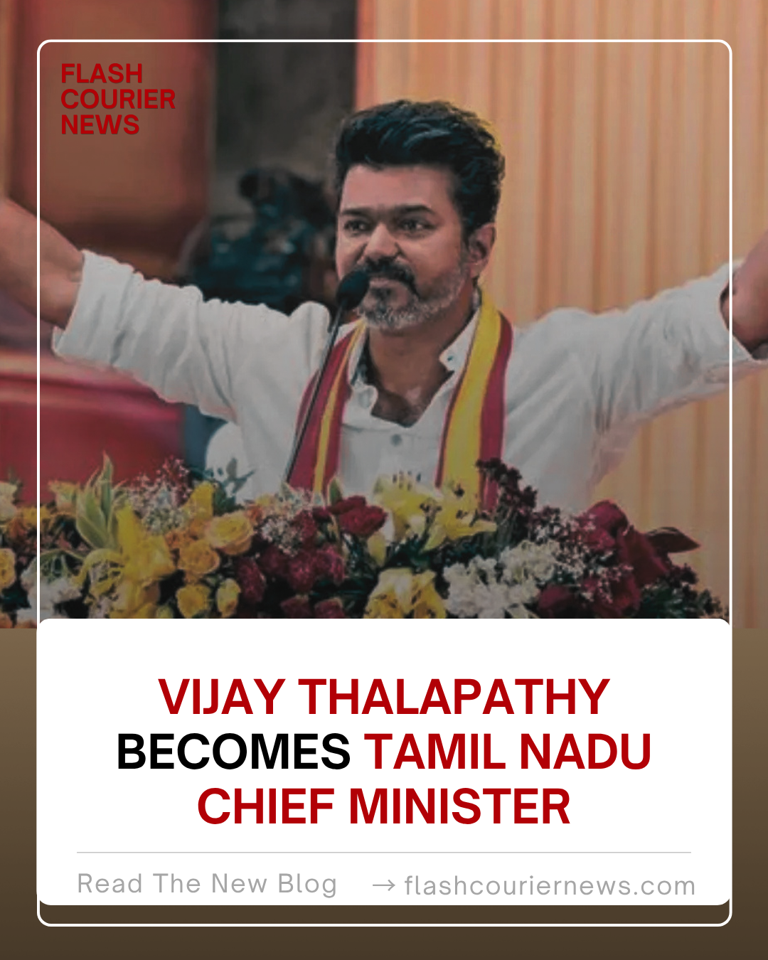 Vijay Thalapathy Becomes Tamil Nadu Chief Minister