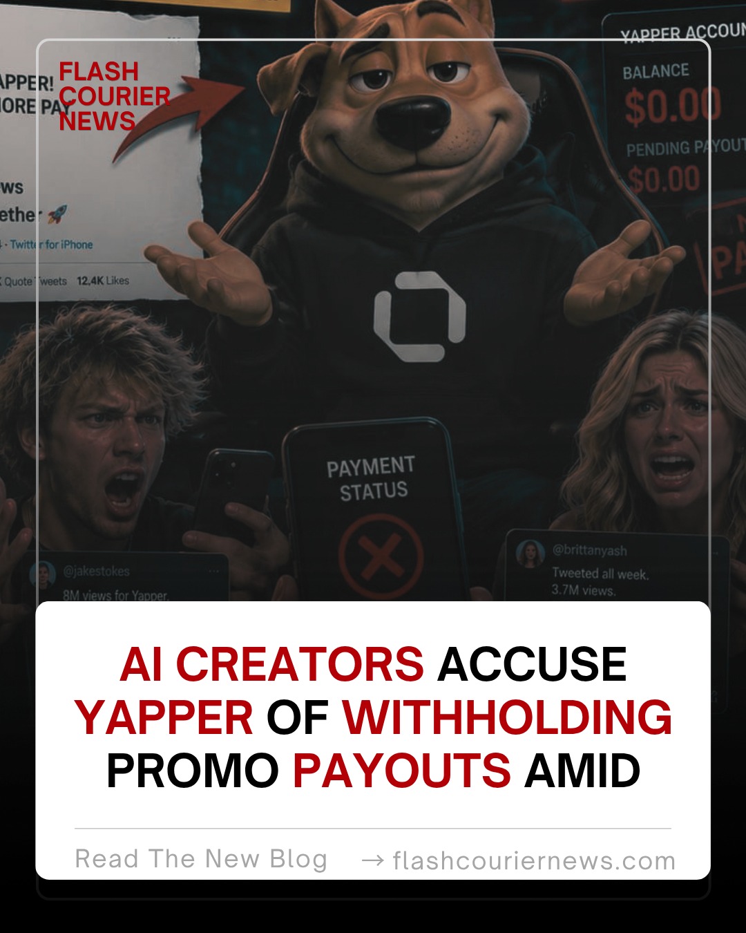 AI Creators Accuse Yapper of Withholding Promo Payouts Amid
