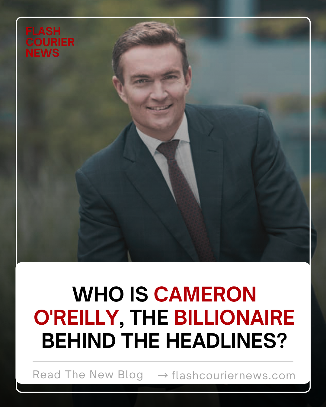 Who is Cameron O'Reilly