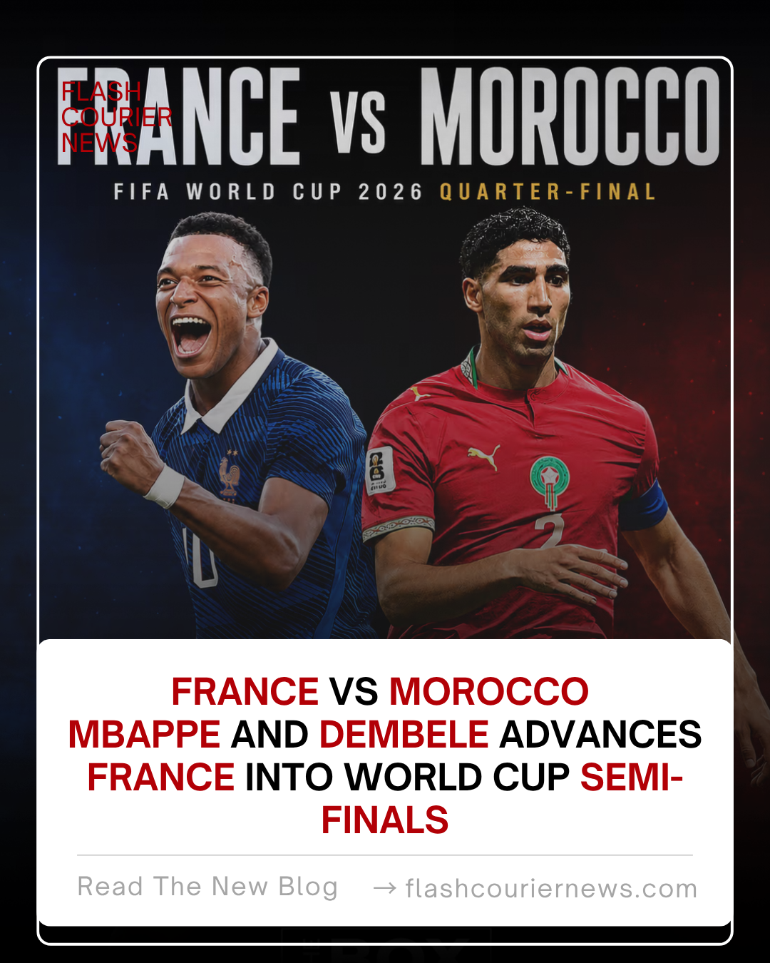 France vs Morocco