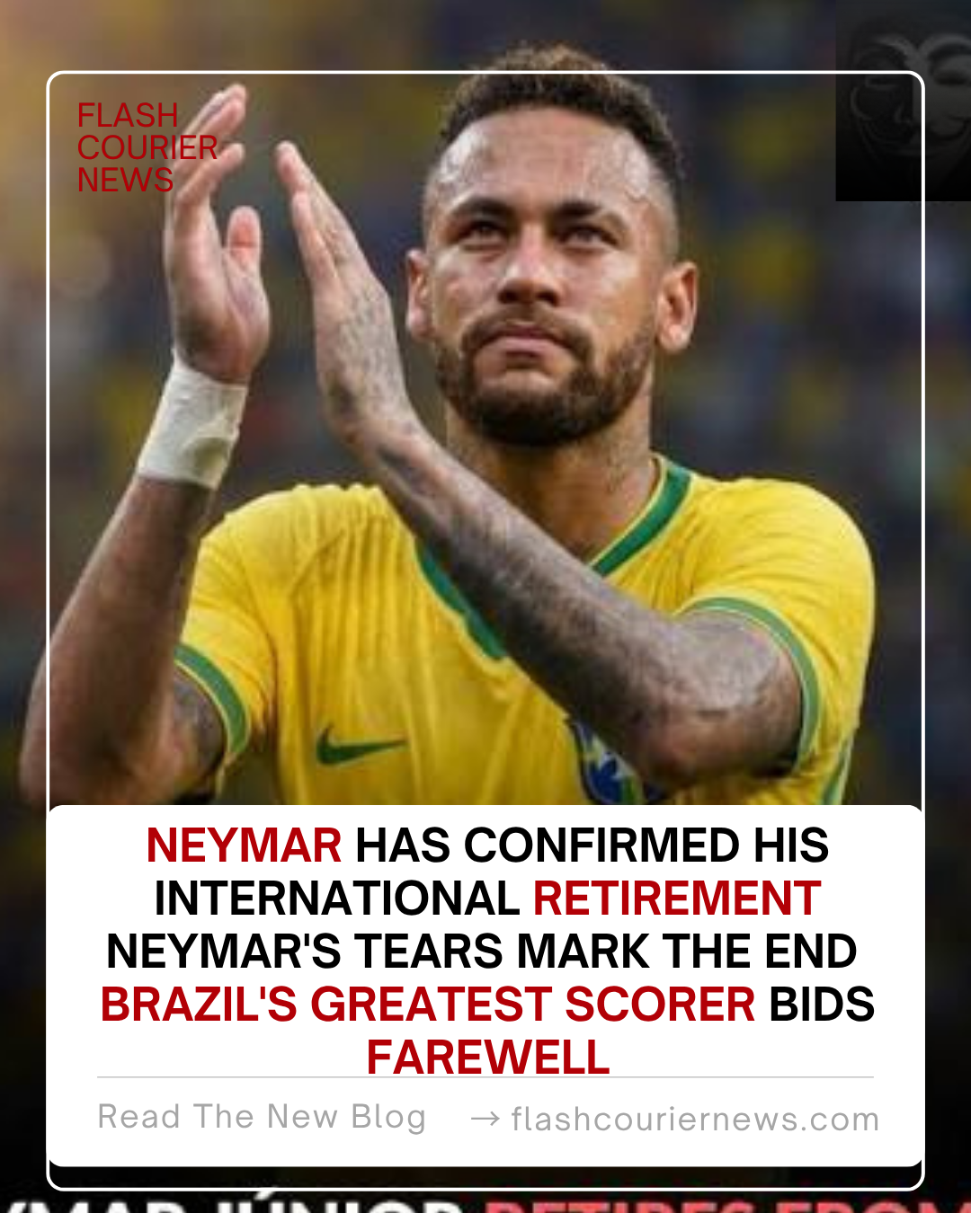 Neymar's Tears Mark the End: Brazil's Greatest Scorer Bids Farewell